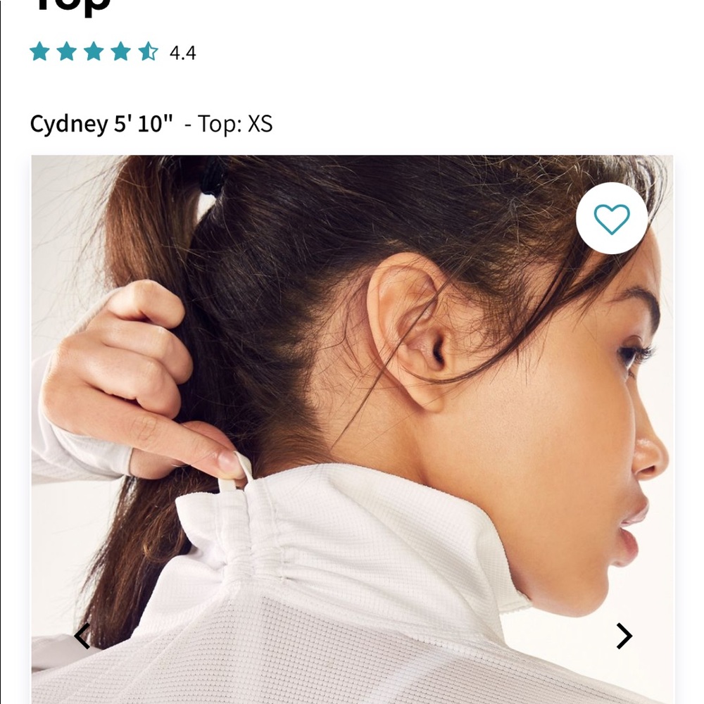 Fabletics half zip top - Picture 8 of 9